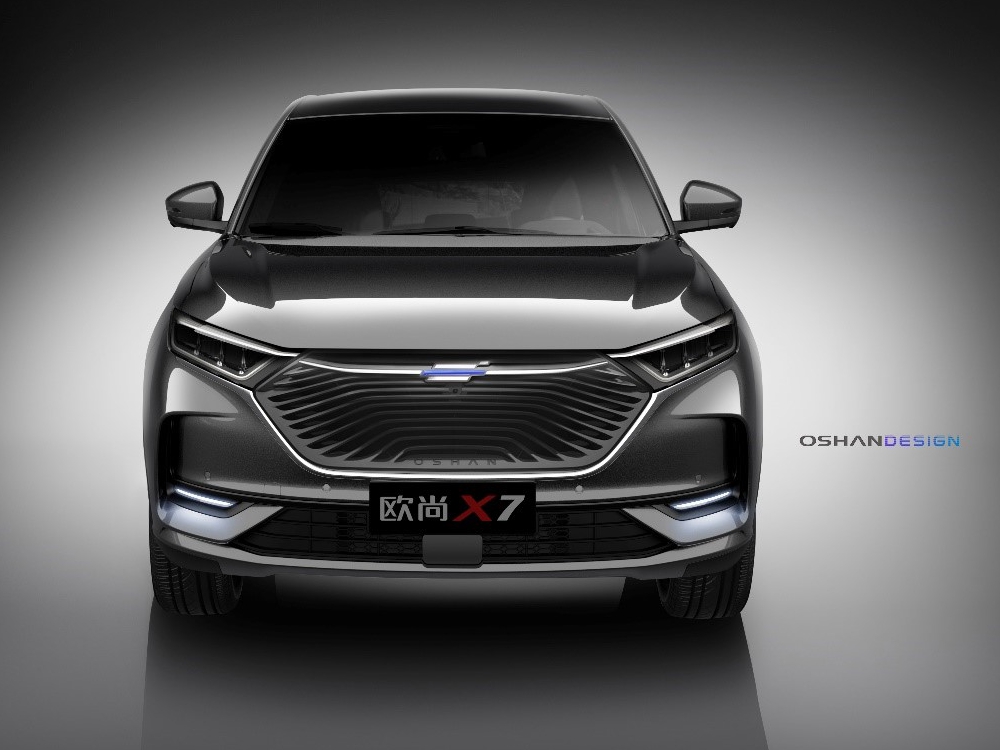 长安欧尚X7官图发布 定位紧凑级5座SUV