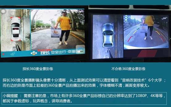 合格的汽车360全景画面，你选对了吗？