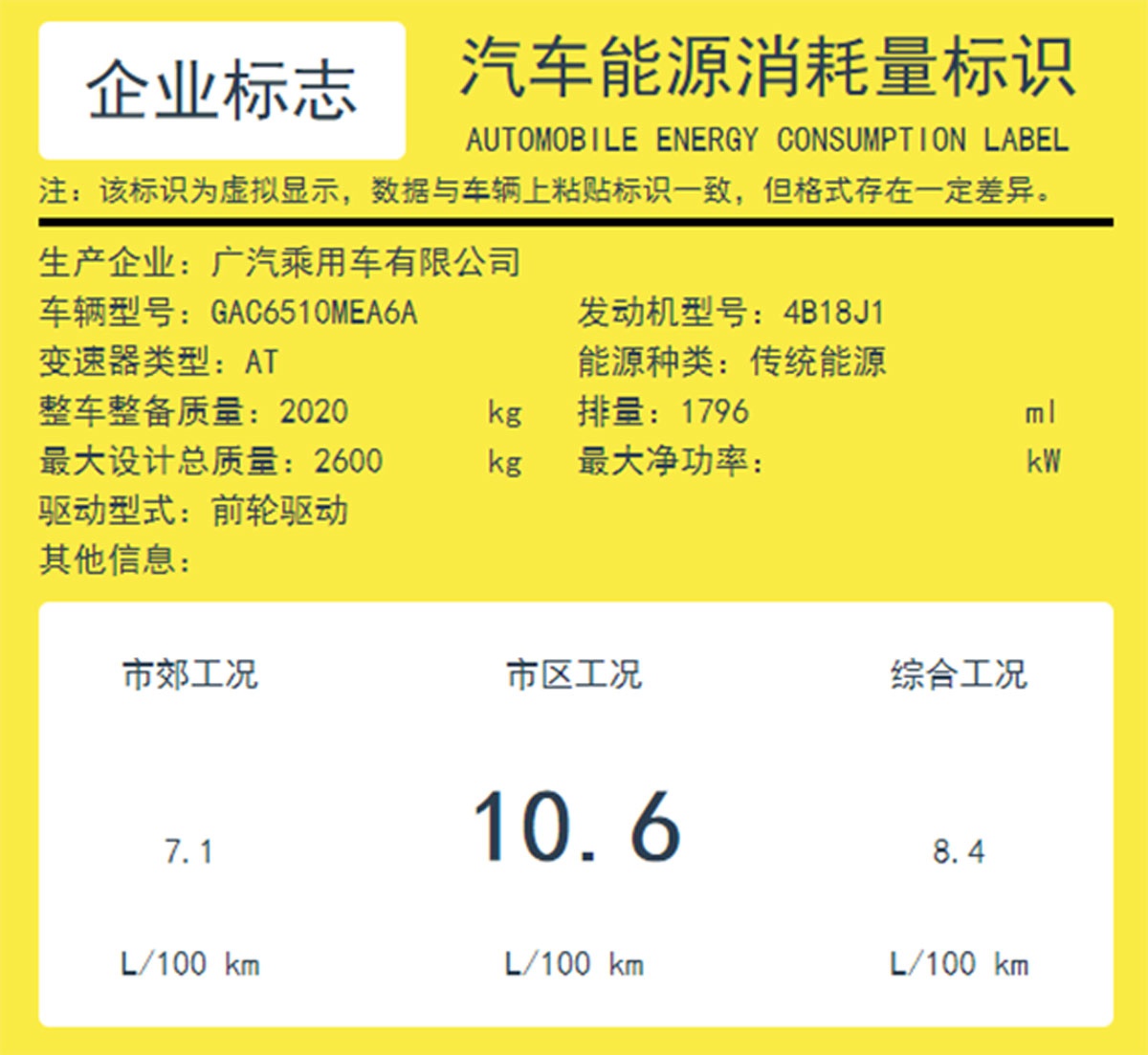 传祺M8 1.8T发动机参数曝光 增全新动力系统